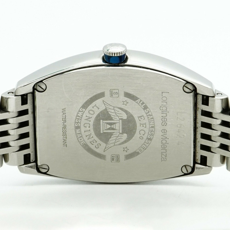 浪琴 Evidenza L2.642.4 銀色錶盤男士腕錶-5