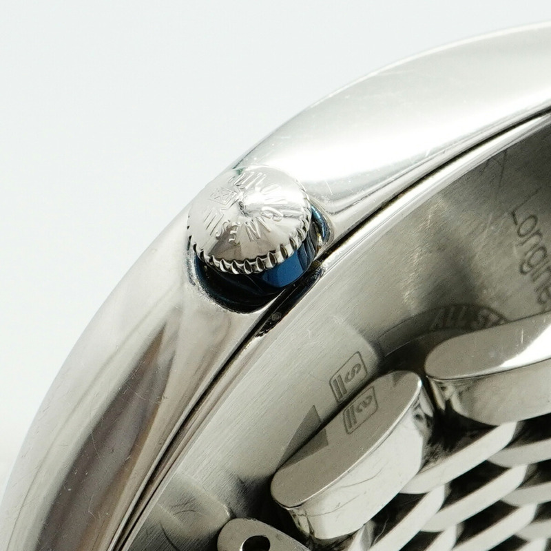 浪琴 Evidenza L2.642.4 銀色錶盤男士腕錶-11