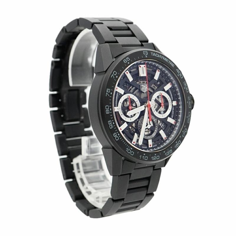 TAG Heuer Carrera CBG2A90 鏤空錶盤男士腕錶-3