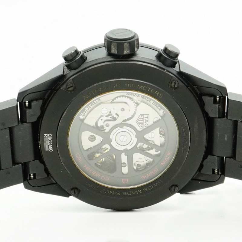 TAG Heuer Carrera CBG2A90 鏤空錶盤男士腕錶-5