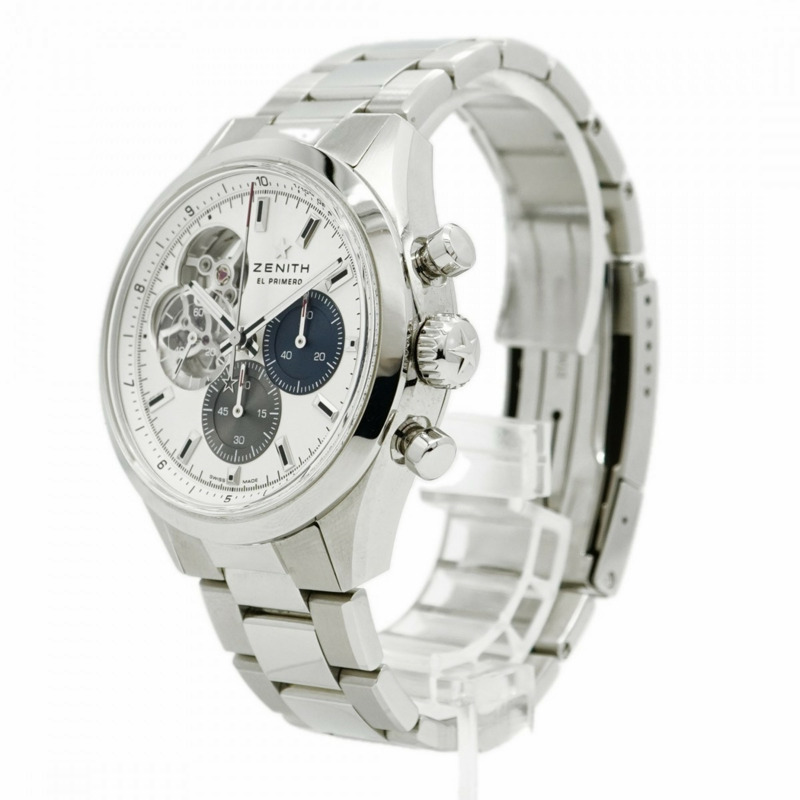 真力時 Chronomaster 03.3300.3604 69.M3300 鏤空錶盤男士腕錶-2