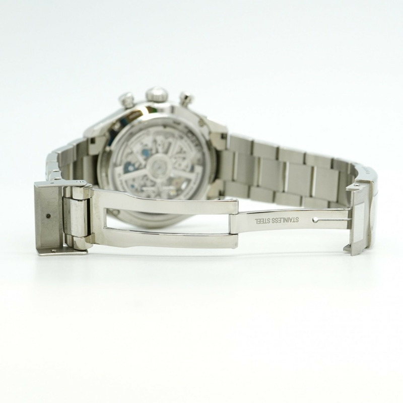 真力時 Chronomaster 03.3300.3604 69.M3300 鏤空錶盤男士腕錶-4