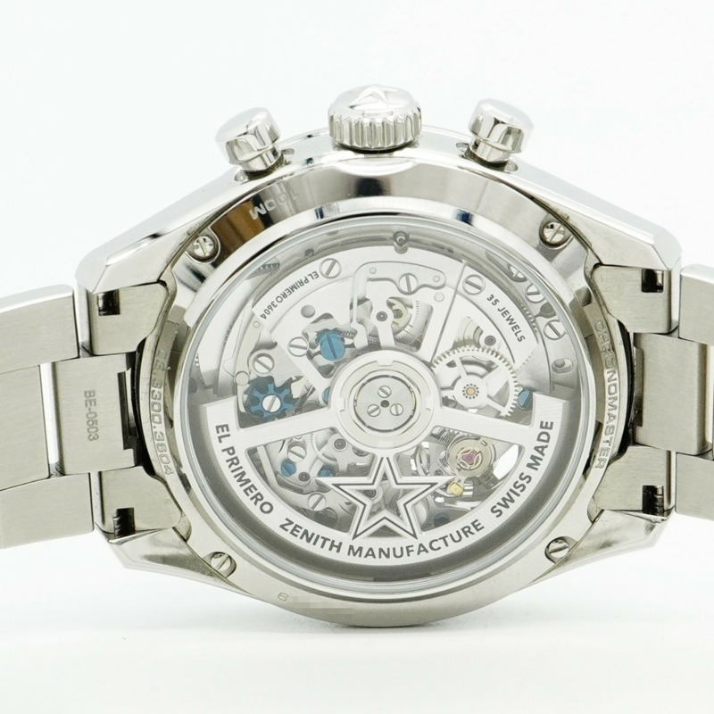 真力時 Chronomaster 03.3300.3604 69.M3300 鏤空錶盤男士腕錶-5