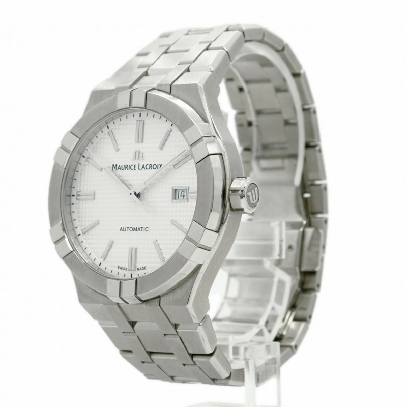 Maurice Lacroix Aicon AI6008-SS002-130-1 銀色錶盤男士腕錶-2