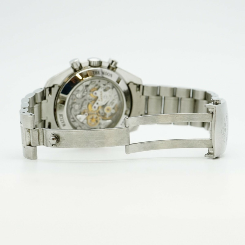 歐米茄超霸系列3573.50黑色錶盤男士腕錶-4