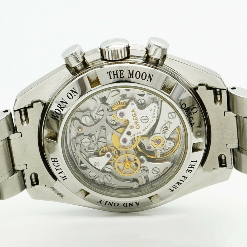 歐米茄超霸系列3573.50黑色錶盤男士腕錶-5