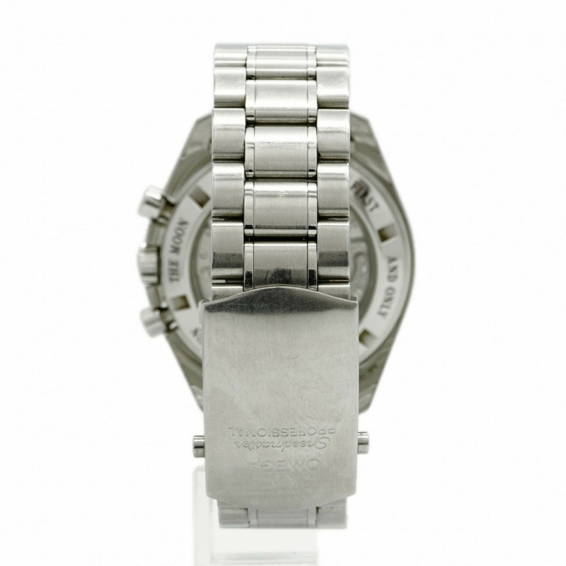 歐米茄超霸系列3573.50黑色錶盤男士腕錶-8