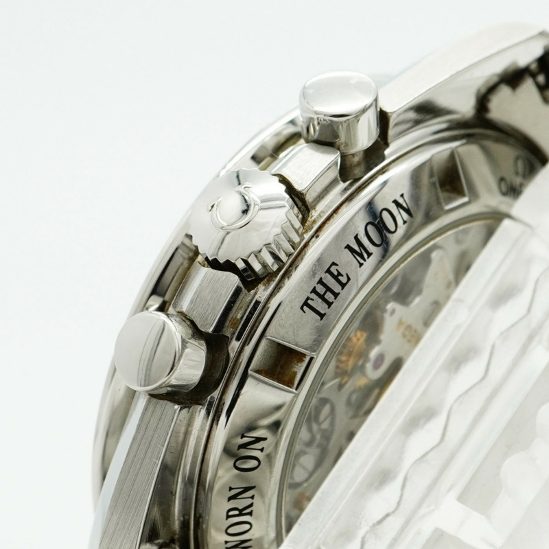 歐米茄超霸系列3573.50黑色錶盤男士腕錶-11