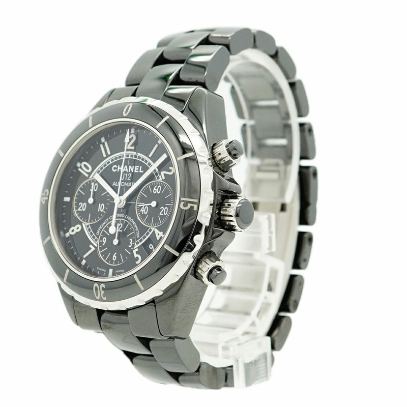 香奈兒 J12 H0940 黑色錶盤男士腕錶-2