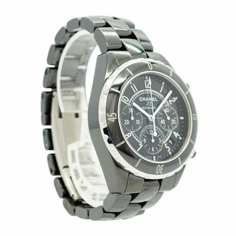 香奈兒 J12 H0940 黑色錶盤男士腕錶-3