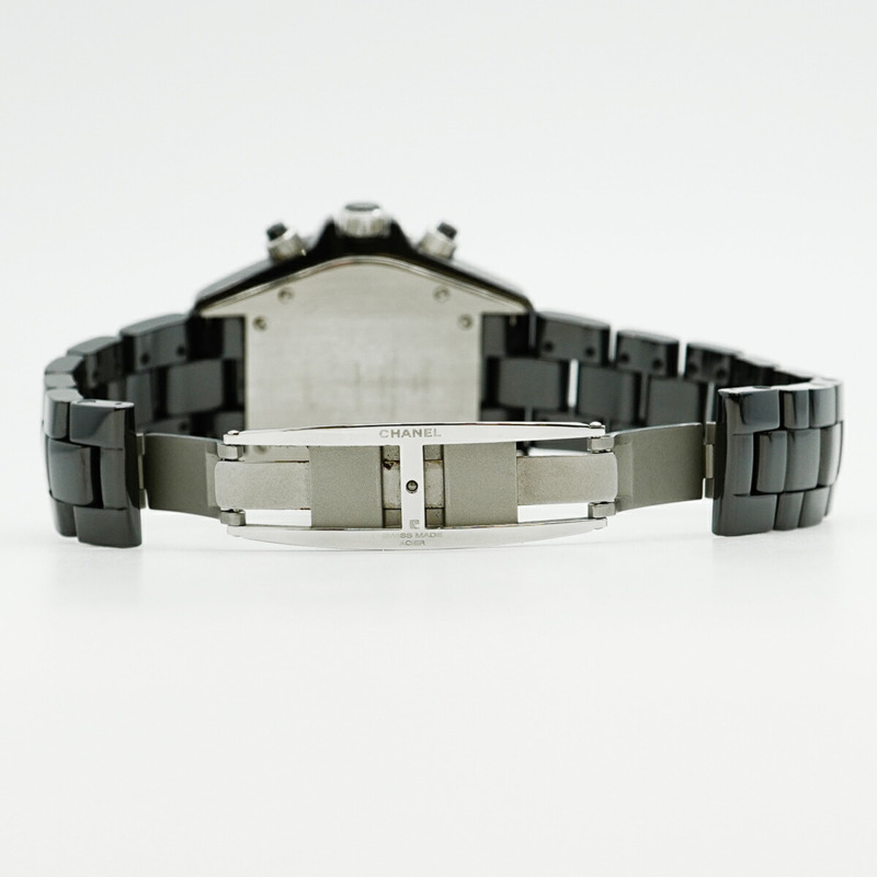 香奈兒 J12 H0940 黑色錶盤男士腕錶-4