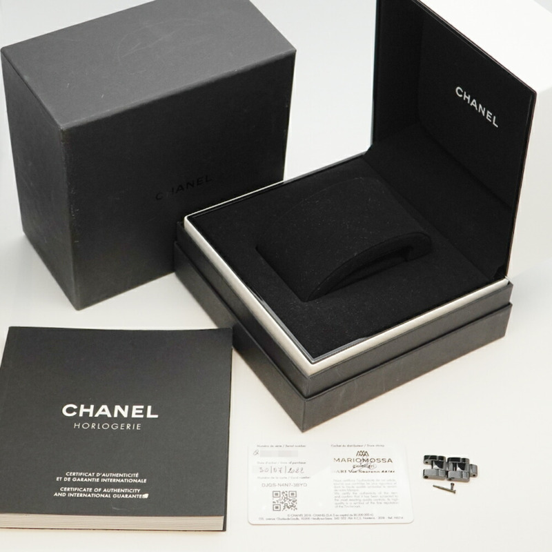 香奈兒 J12 H5701 黑色錶盤女士腕錶-1