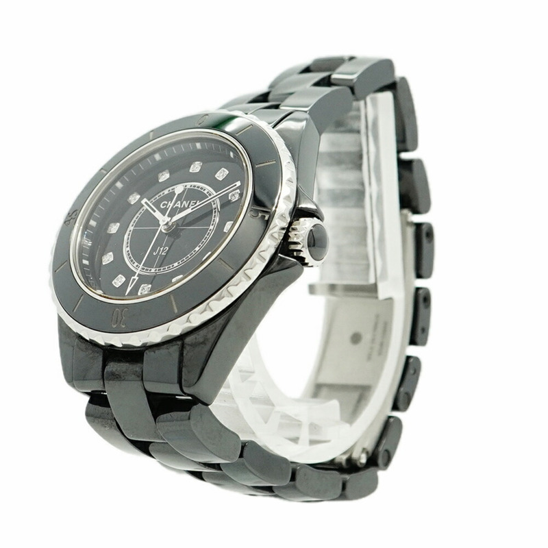 香奈兒 J12 H5701 黑色錶盤女士腕錶-2