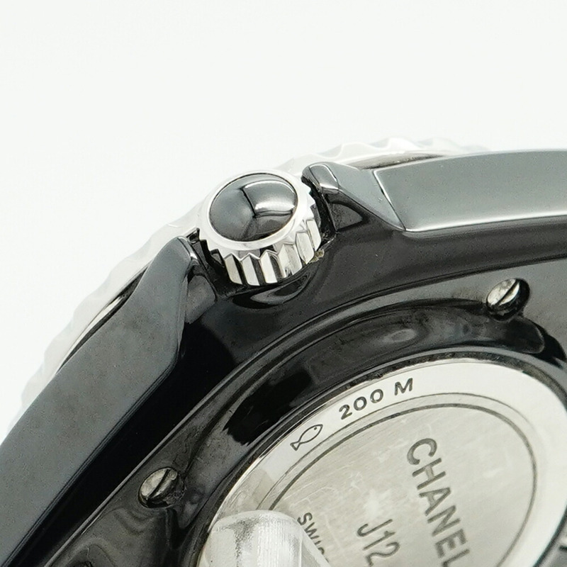 香奈兒 J12 H5701 黑色錶盤女士腕錶-8