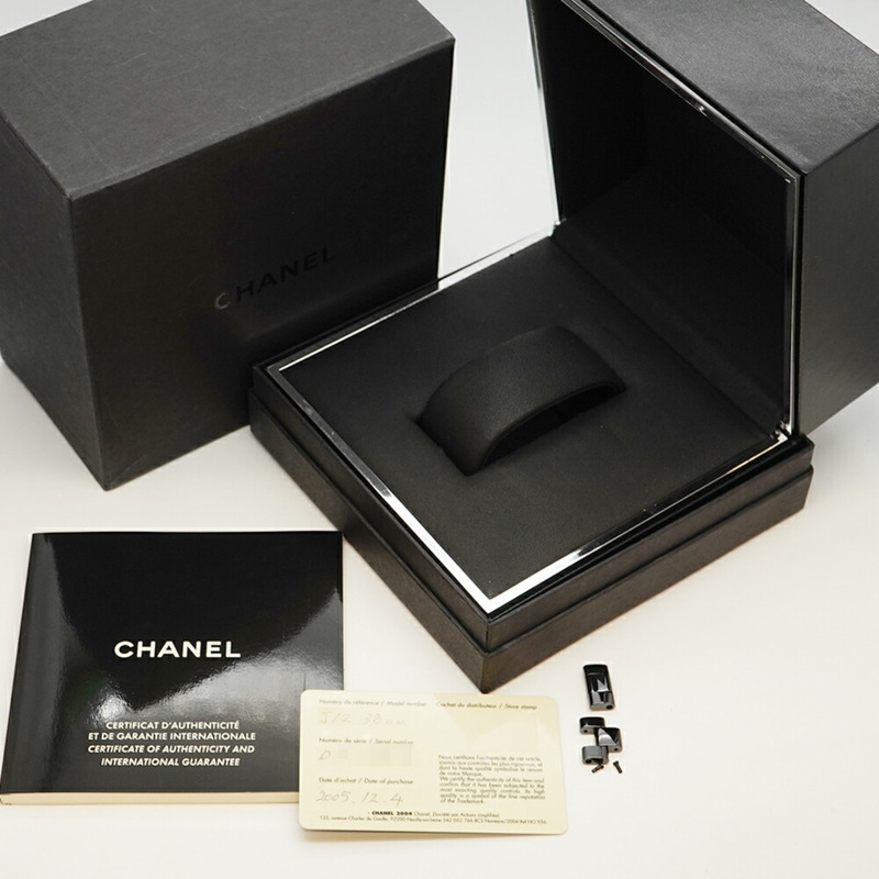 香奈兒 J12 H0685 黑色錶盤男士腕錶-1