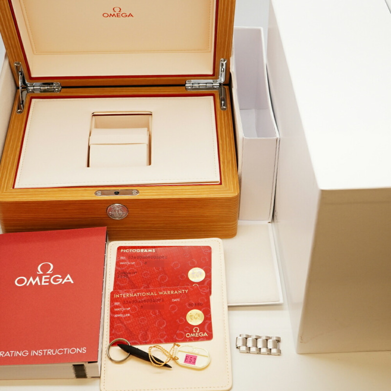 歐米茄超霸系列 326.30.40.50.01.001 黑色錶盤男士腕錶-1