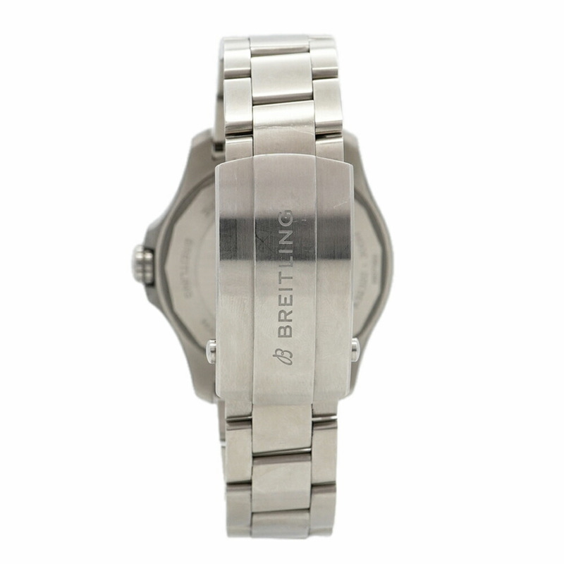 百年靈復仇者A32320藍色錶盤男士腕錶-8