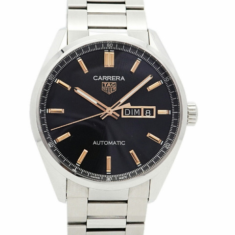 TAG Heuer 豪雅卡萊拉 WBN2013 黑色錶盤男士腕錶