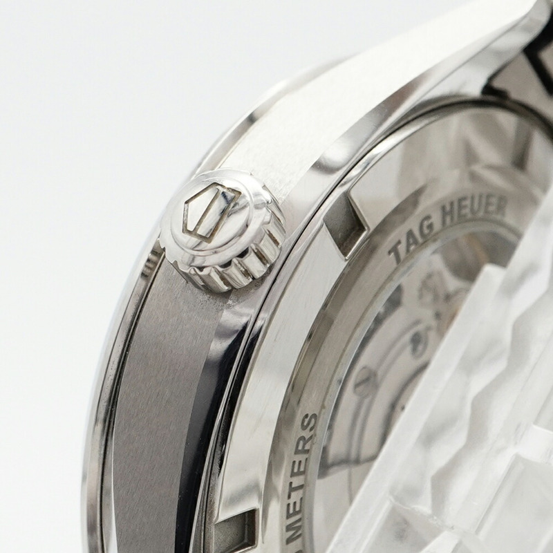 TAG Heuer 豪雅卡萊拉 WBN2013 黑色錶盤男士腕錶-8