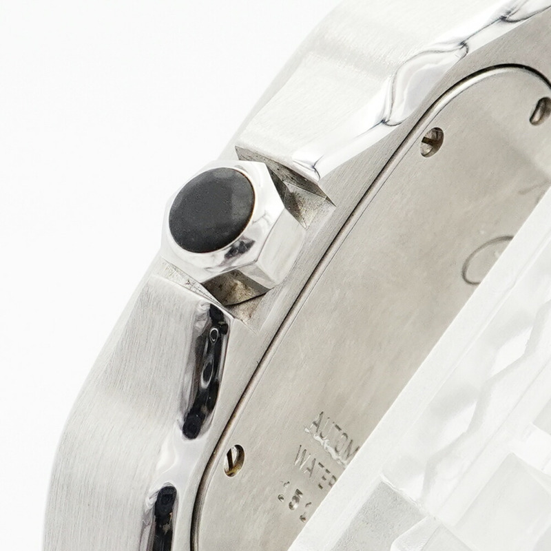 卡地亞 Santos 100 W20121U2 銀色錶盤男士腕錶-7