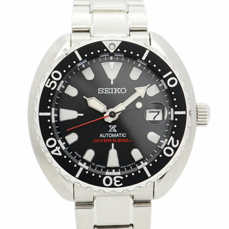 精工 Prospex SBDY085 4R35-04H0 黑色錶盤男士腕錶-0