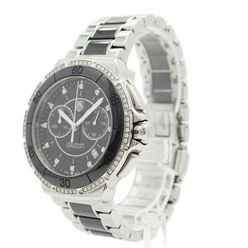 TAG Heuer 豪雅一級方程式 CAH1212 黑色錶盤男士腕錶-2