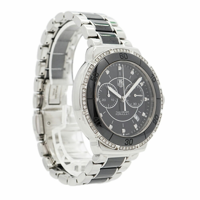 TAG Heuer 豪雅一級方程式 CAH1212 黑色錶盤男士腕錶-3