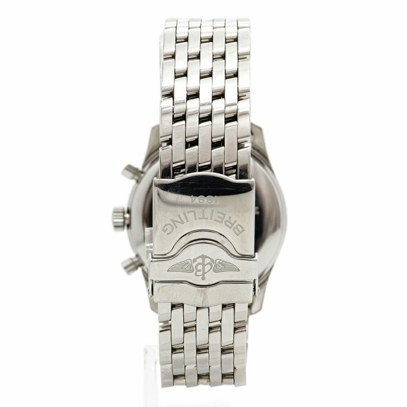 百年靈 Navitimer Premier A40035 黑色錶盤男士腕錶-7