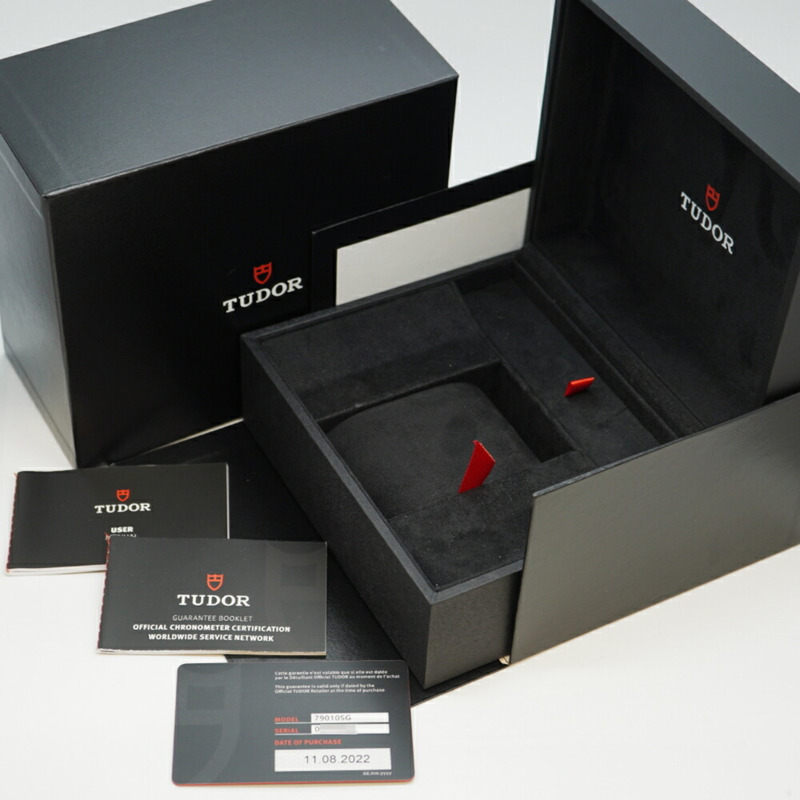 帝舵碧灣系列 58 925 79010SG 灰色錶盤男士腕錶-1