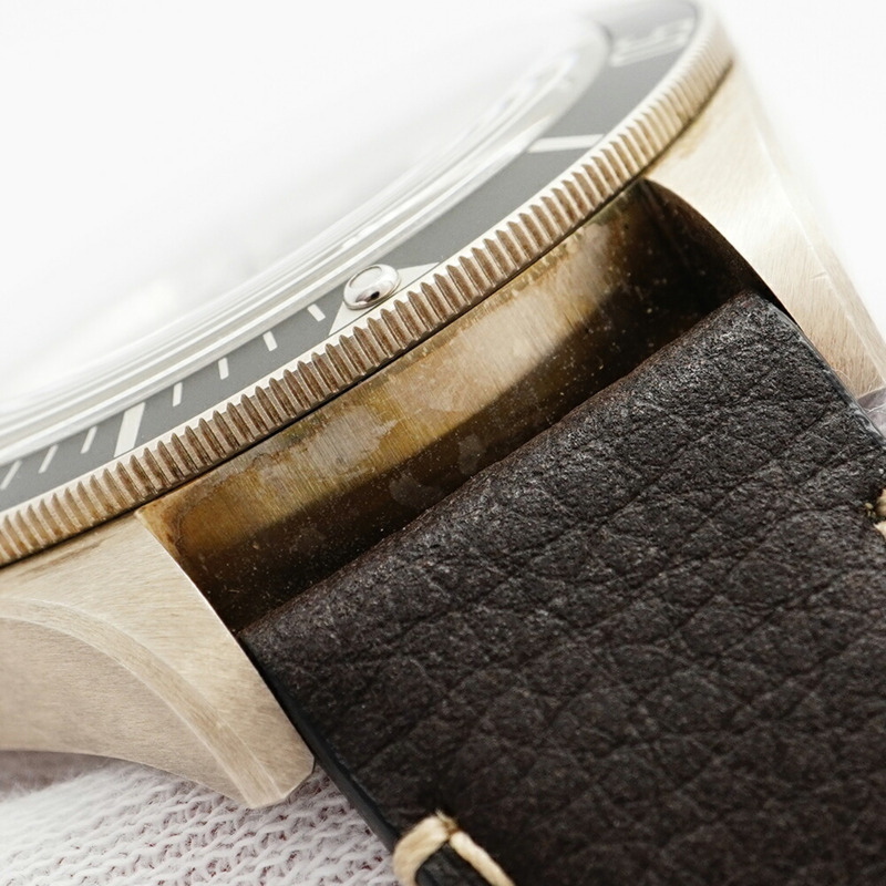 帝舵碧灣系列 58 925 79010SG 灰色錶盤男士腕錶-6