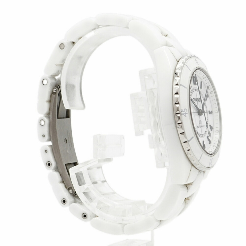 香奈兒 J12 H5700 白色錶盤男士腕錶-3