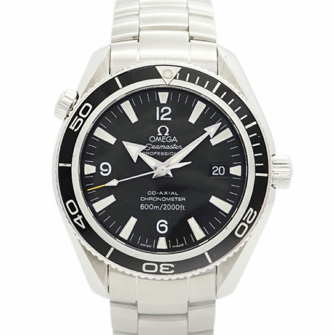 歐米茄海馬系列 2201.50 黑色錶盤男士腕錶