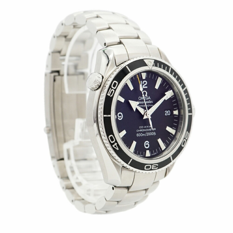 歐米茄海馬系列 2201.50 黑色錶盤男士腕錶-2