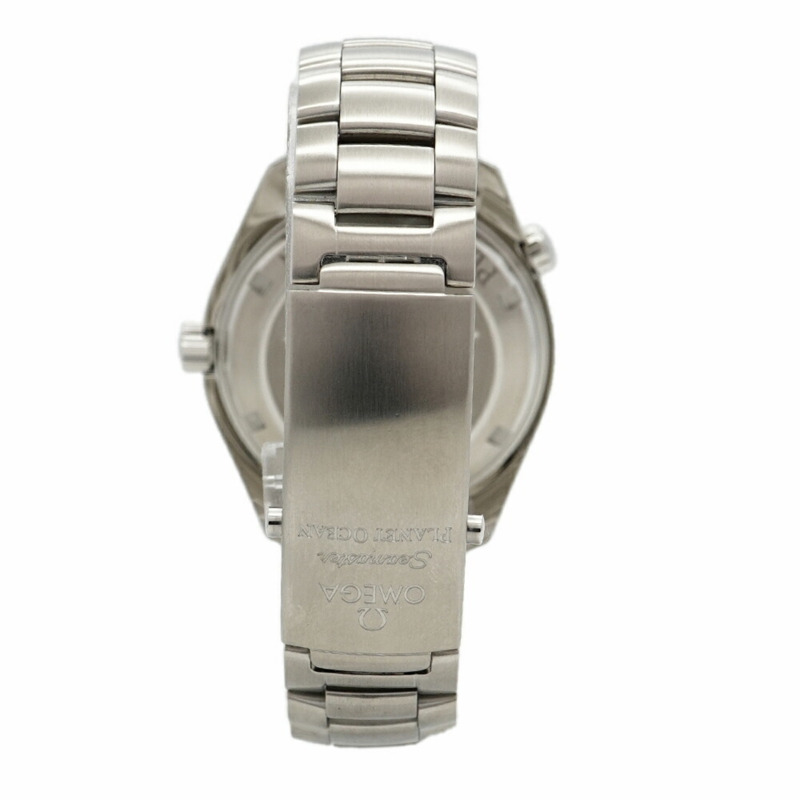 歐米茄海馬系列 2201.50 黑色錶盤男士腕錶-8