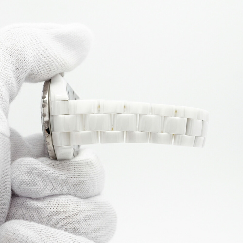 香奈兒 J12 H0967 白色錶盤小姐腕錶-6