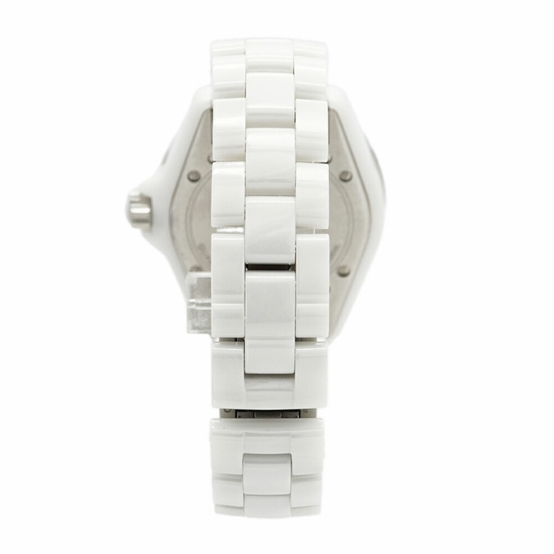 香奈兒 J12 H0967 白色錶盤小姐腕錶-7