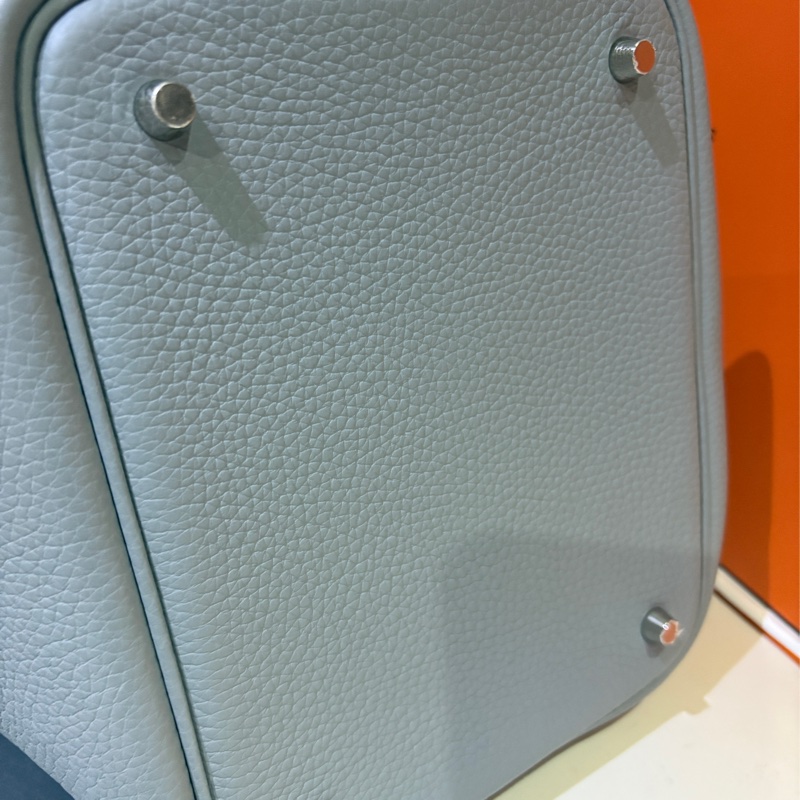 Hermes 2025SS 春夏新色(藍灰blue grey)Gris pantin Picotin 18 PM-5