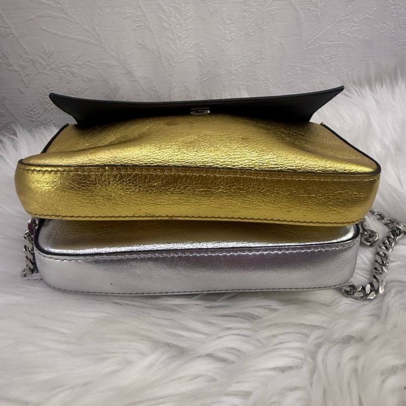 Fendi Baguette Cage leather handbag-5
