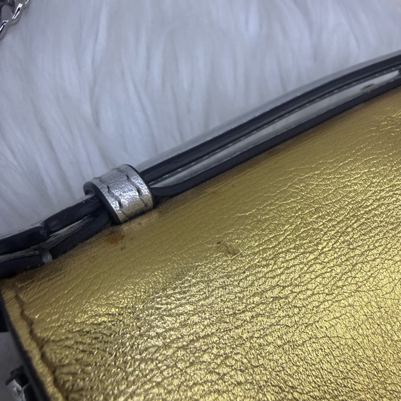 Fendi Baguette Cage leather handbag-20