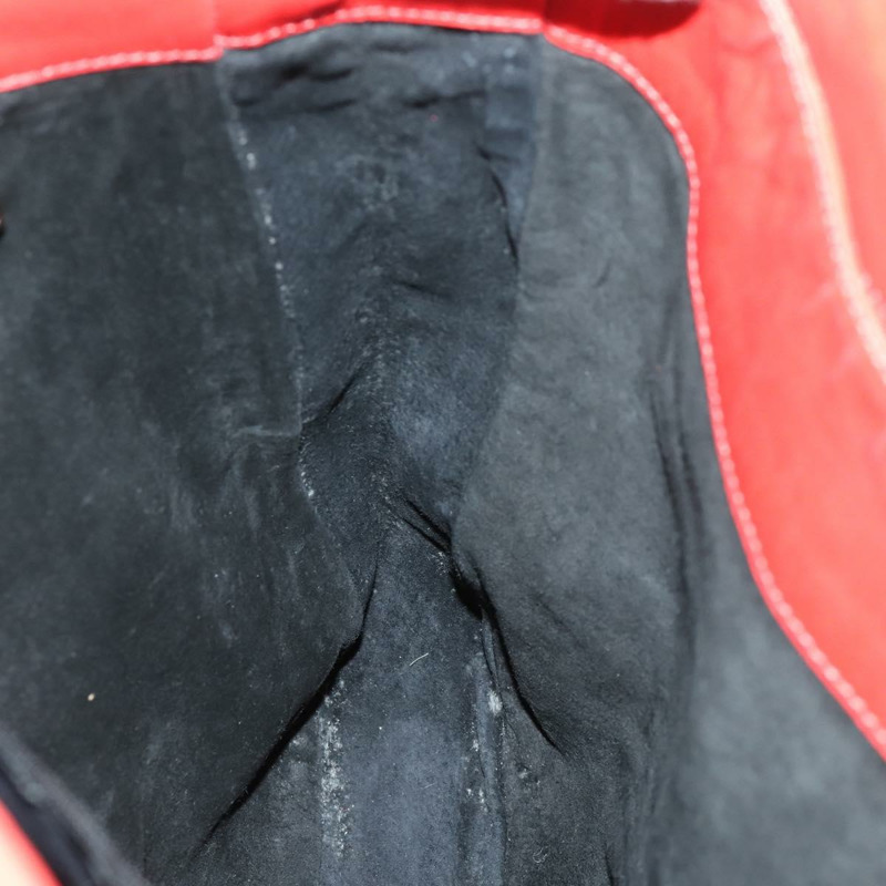 【日本直送】BOTTEGA VENETA INTRECCIATO 皮革單背包 紅色 金色 正品 159839V-18