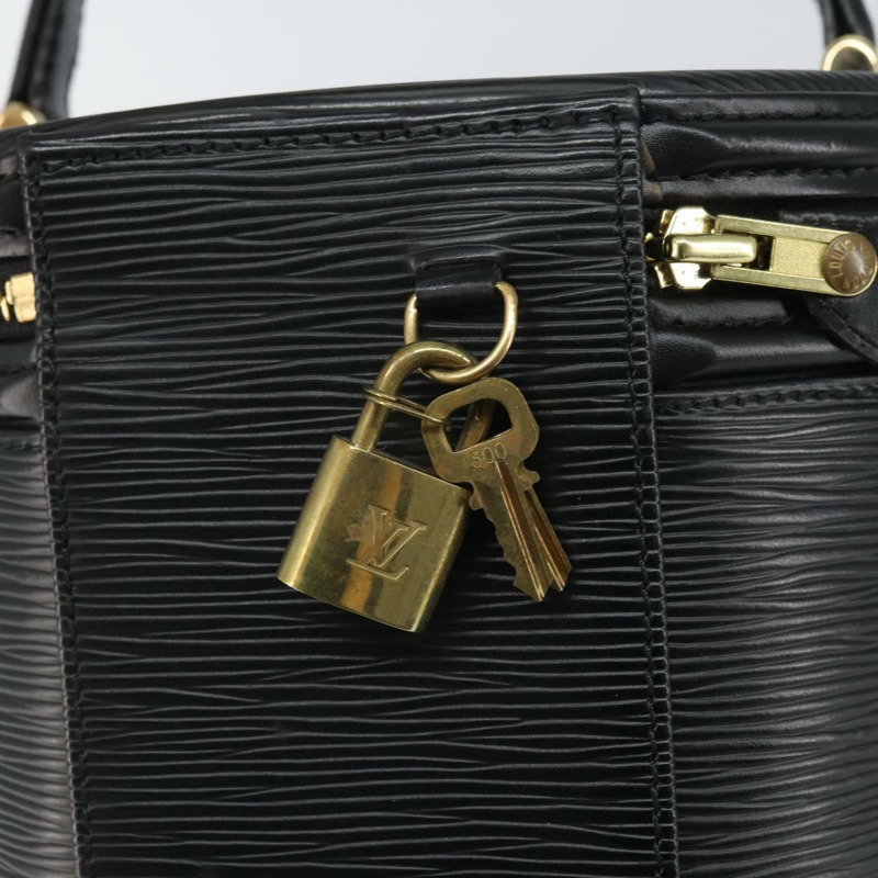【日本直送】路易威登 Epi Cannes 手提包 黑色 M48032 LV 正品 ep13228-7
