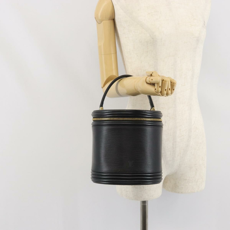 【日本直送】路易威登 Epi Cannes 手提包 黑色 M48032 LV 正品 ep13228-22