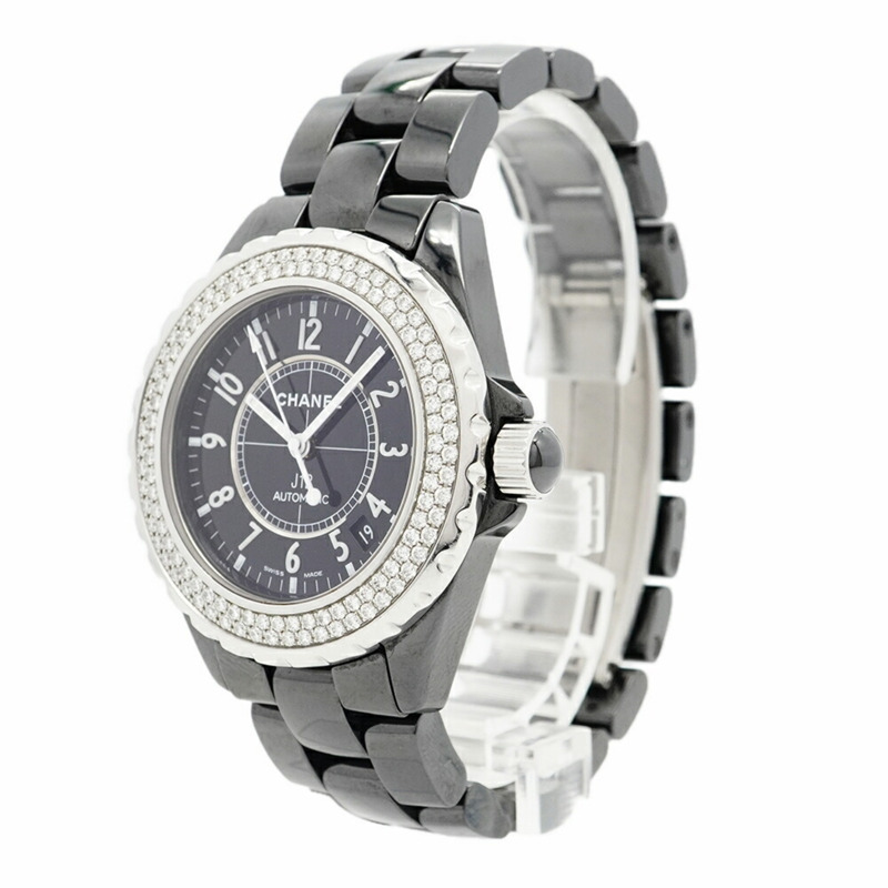 香奈兒 J12 H0950 黑色錶盤男士腕錶-1