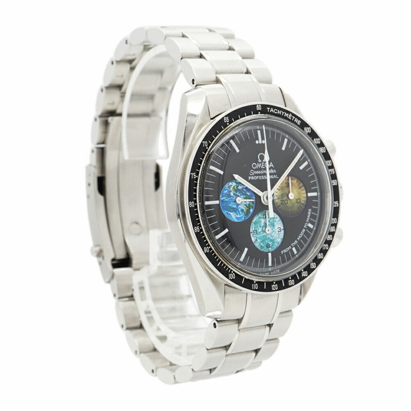 歐米茄超霸系列3577.50黑色錶盤男士腕錶-3