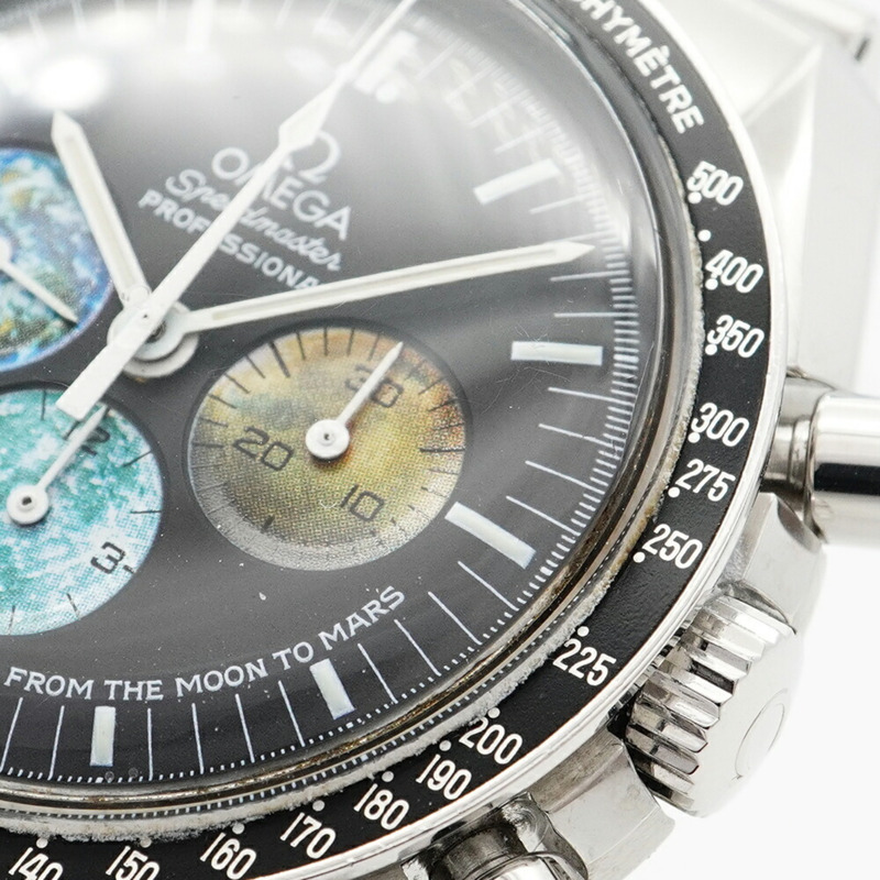 歐米茄超霸系列3577.50黑色錶盤男士腕錶-7