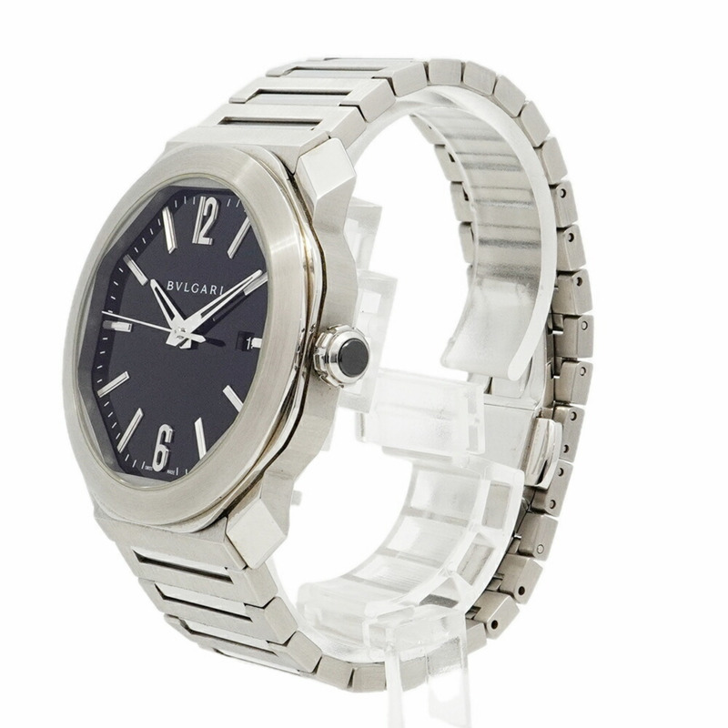 寶格麗 Octo Roma OC41S 黑色錶盤男士腕錶-1