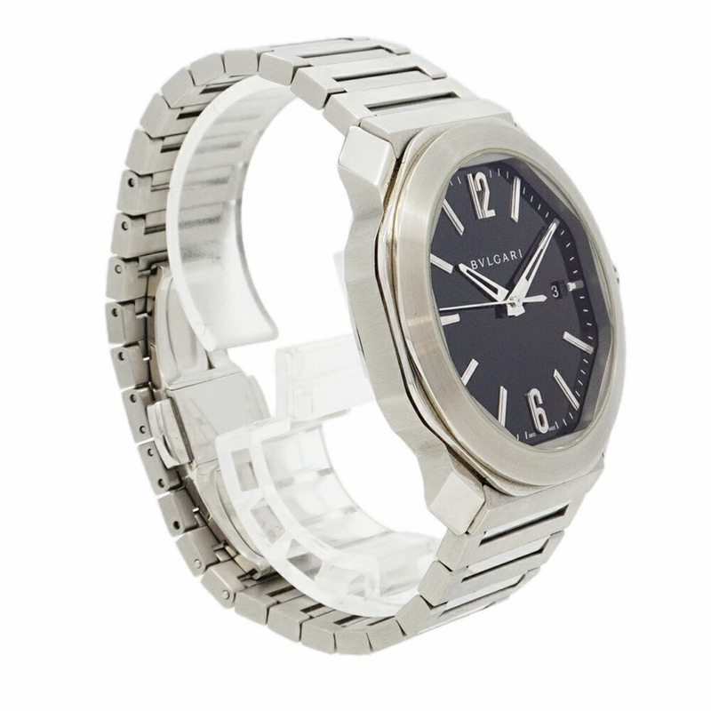 寶格麗 Octo Roma OC41S 黑色錶盤男士腕錶-2