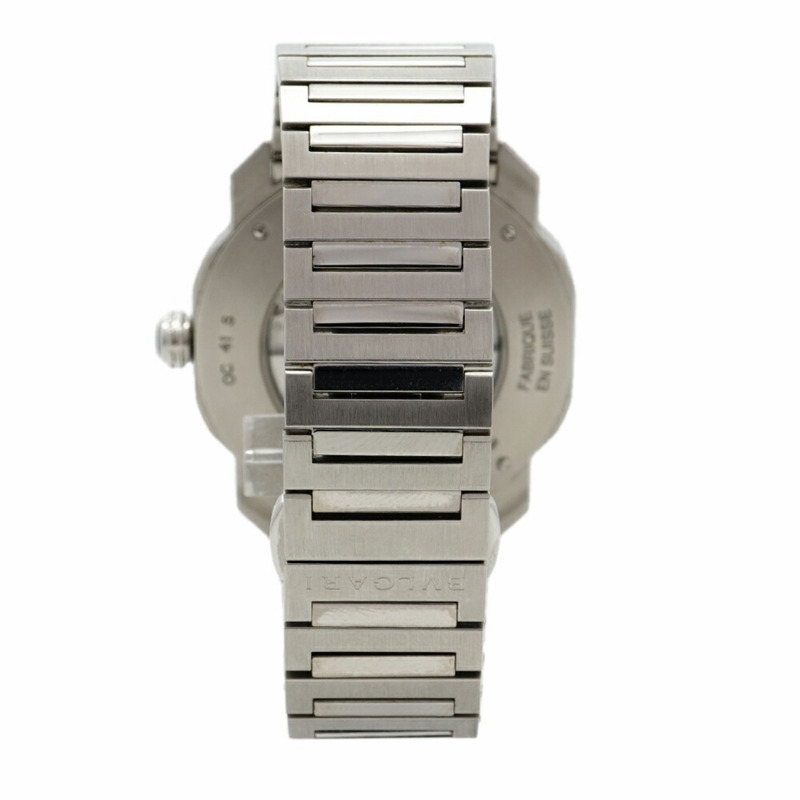 寶格麗 Octo Roma OC41S 黑色錶盤男士腕錶-7