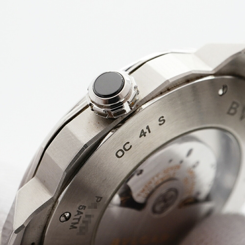 寶格麗 Octo Roma OC41S 黑色錶盤男士腕錶-8