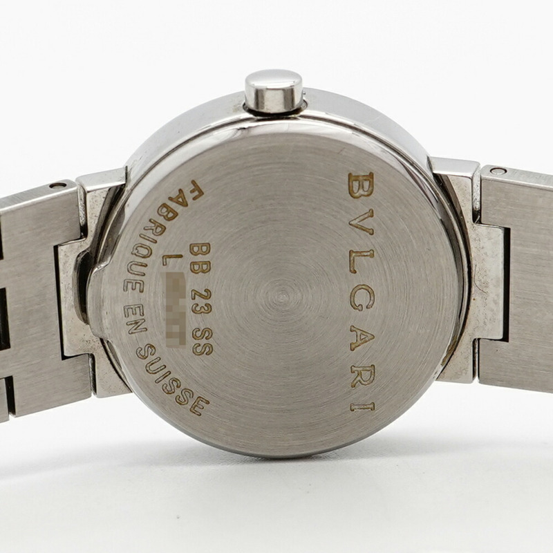 寶格麗 BB23SS 黑色錶盤小姐腕錶-5